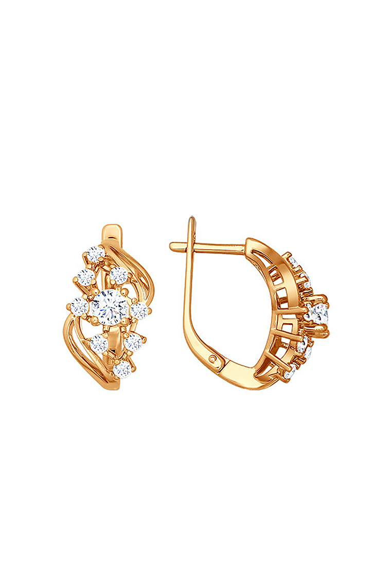 

Серьги из серебра с фианитом SOKOLOV 93020281, 93020281_k
