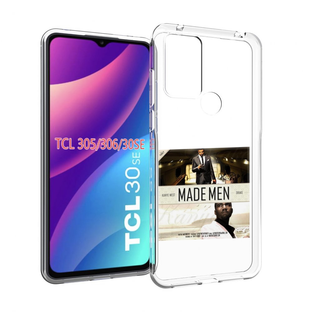 

Чехол MyPads Kanye West & Drake - Made Men для TCL 30SE/305/306/30E, Tocco