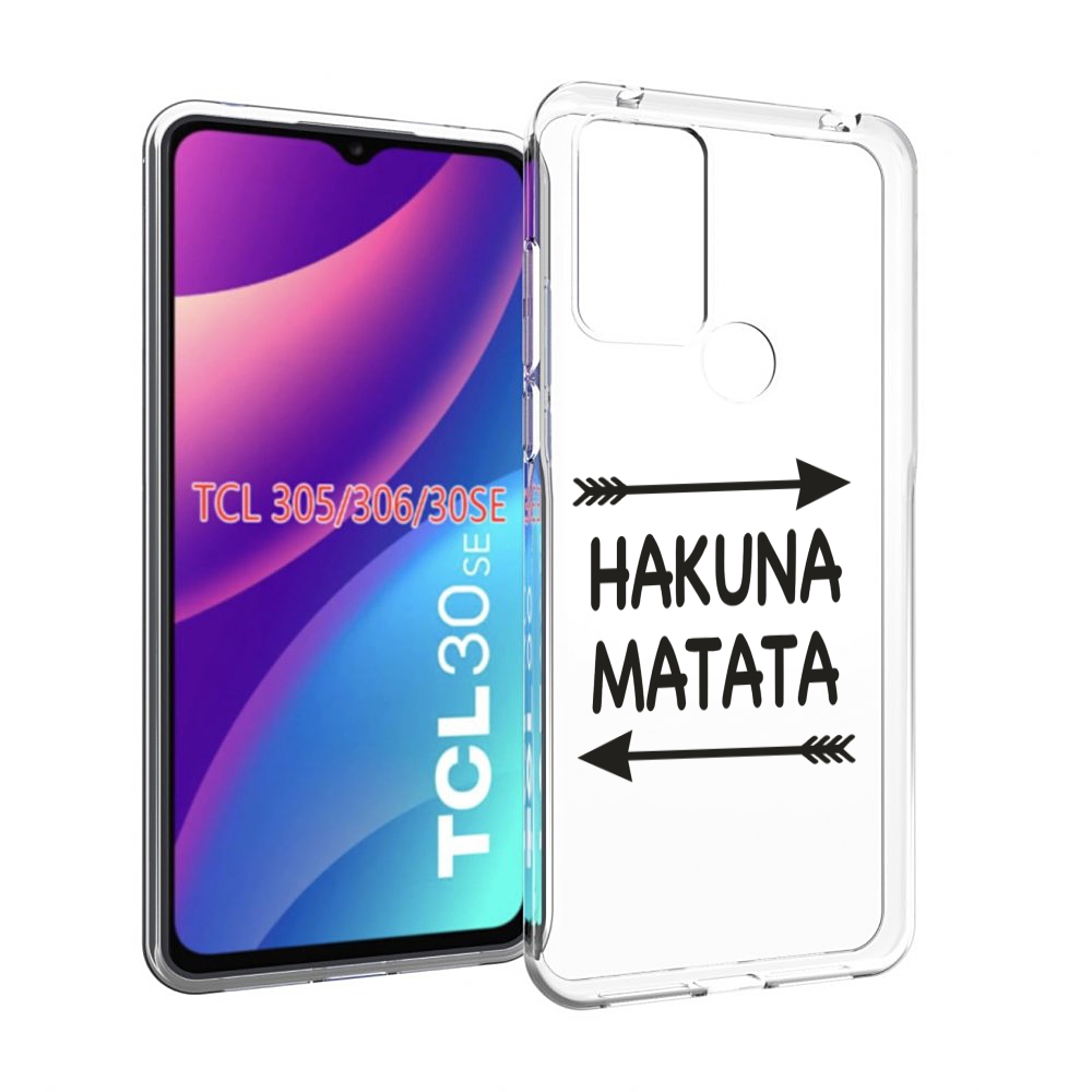 

Чехол MyPads Hakuna-Matata для TCL 30SE/305/306/30E, Tocco