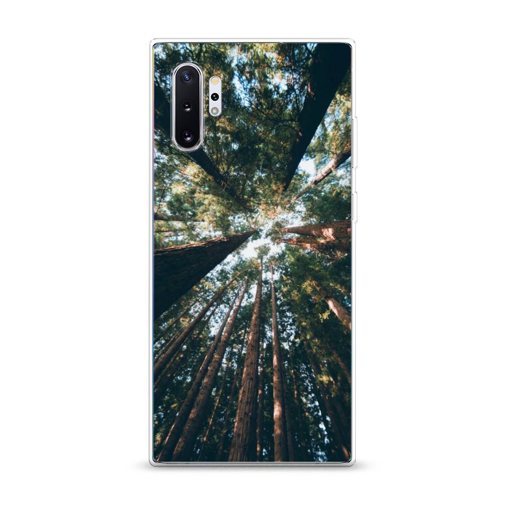 

Чехол Awog на Samsung Galaxy Note 10 Plus "Лес 18", Разноцветный, 28550-4