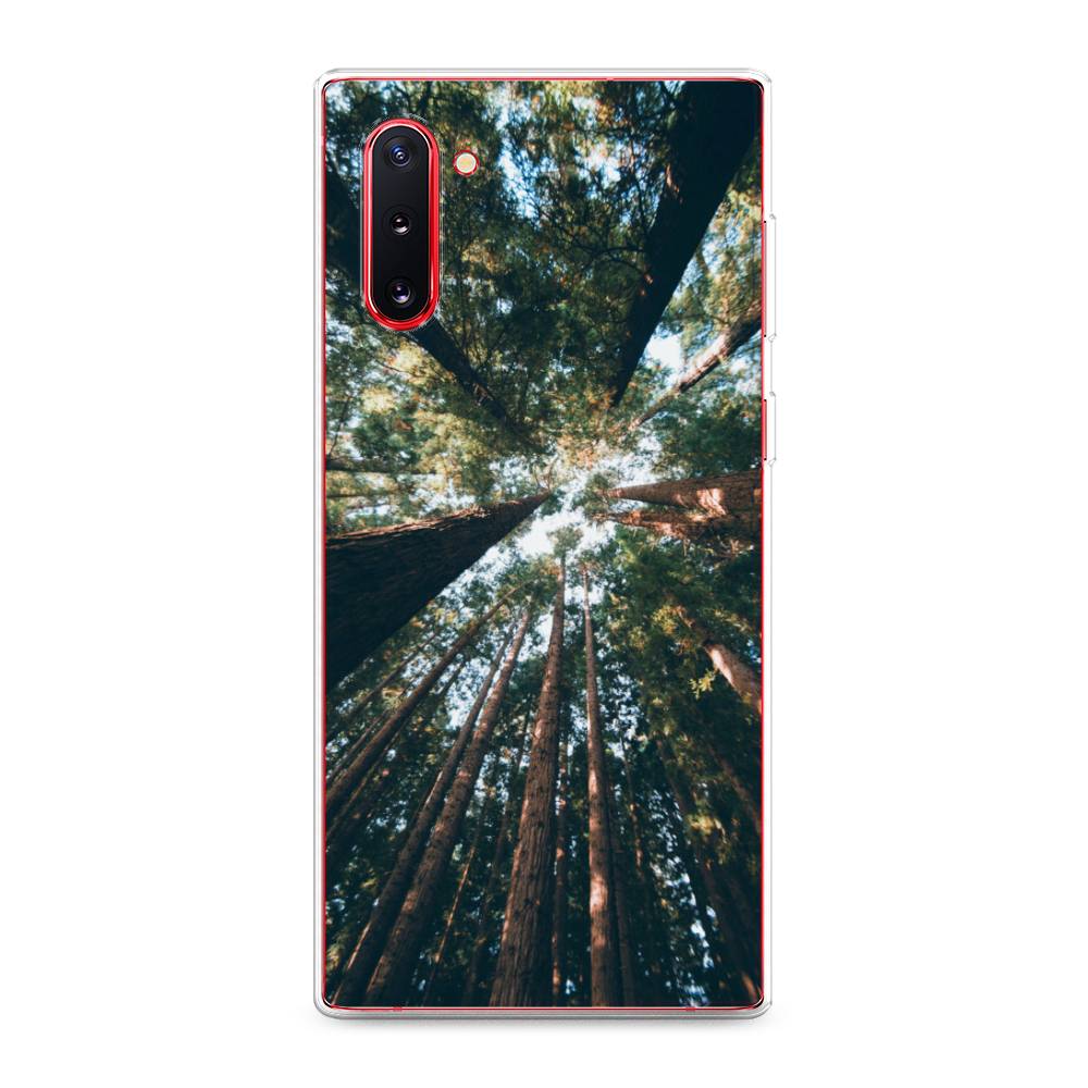 

Чехол Awog на Samsung Galaxy Note 10 "Лес 18", Разноцветный, 28650-4