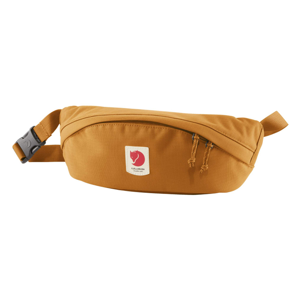 фото Поясная сумка женская fjallraven ulvo hip pack medium red gold