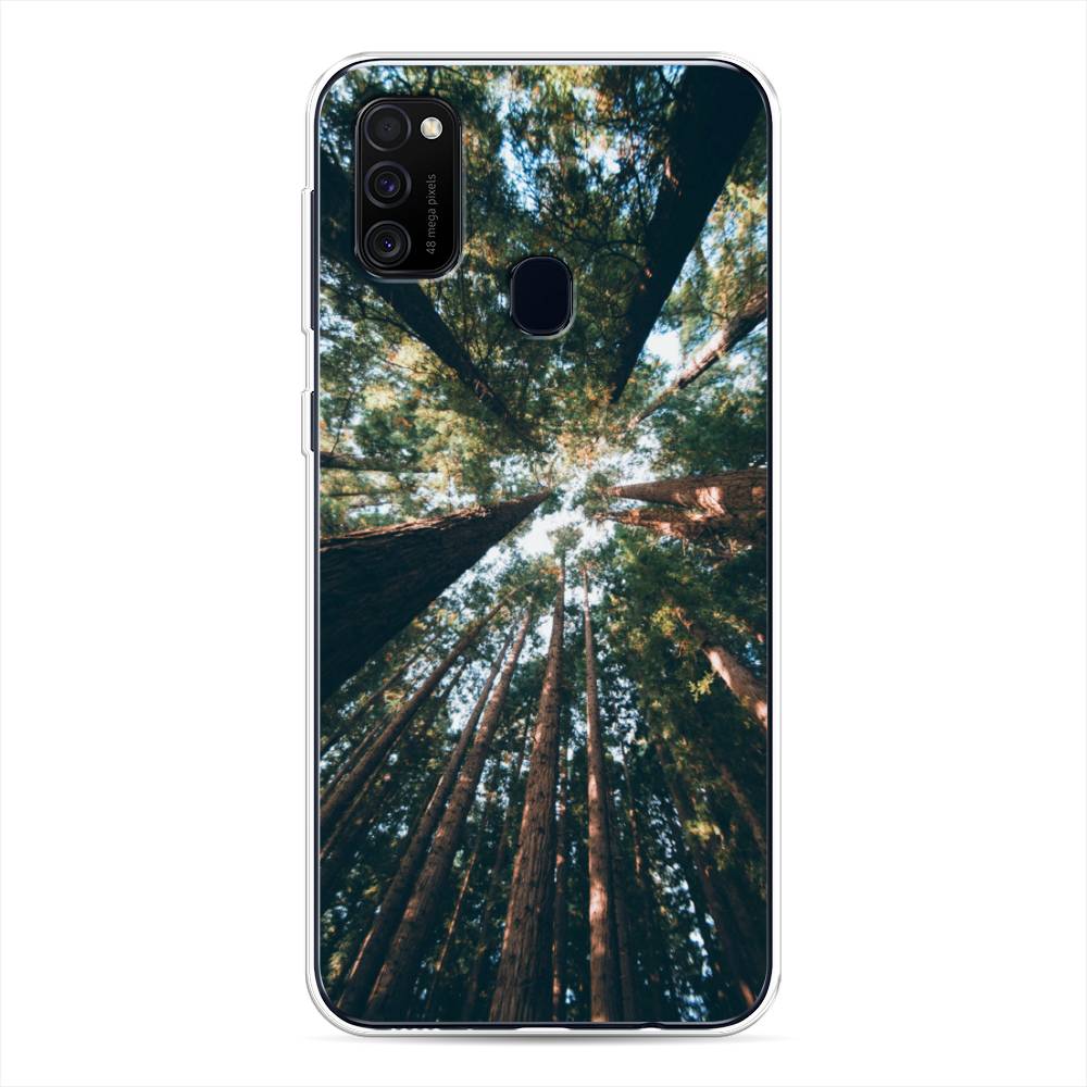 

Чехол Awog на Samsung Galaxy M30s/M21 "Лес 18", Разноцветный, 29850-4