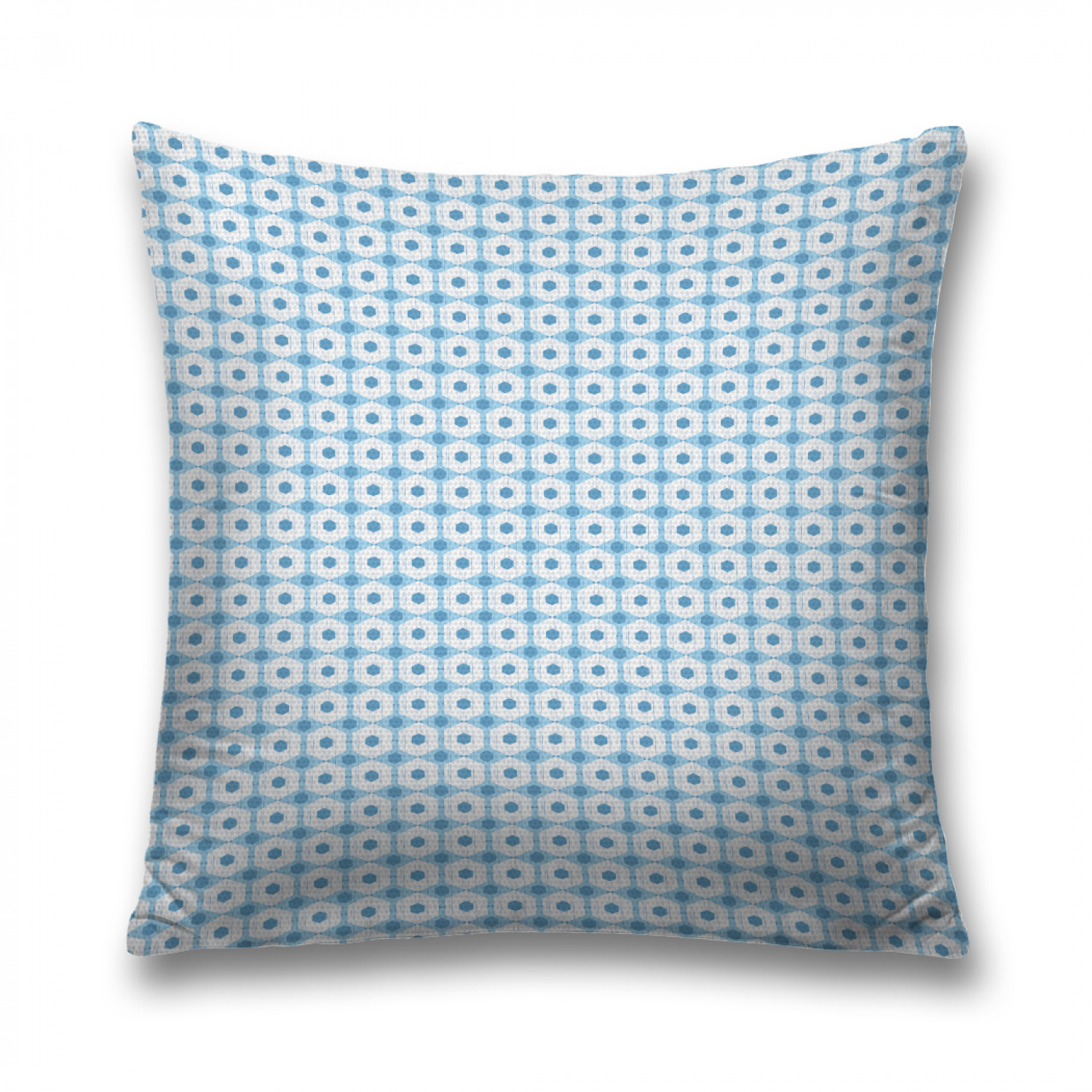 

Наволочка декоративная JoyArty "Гранж шестигранники" на молнии, 45x45 см, Белый, Гранж шестигранники