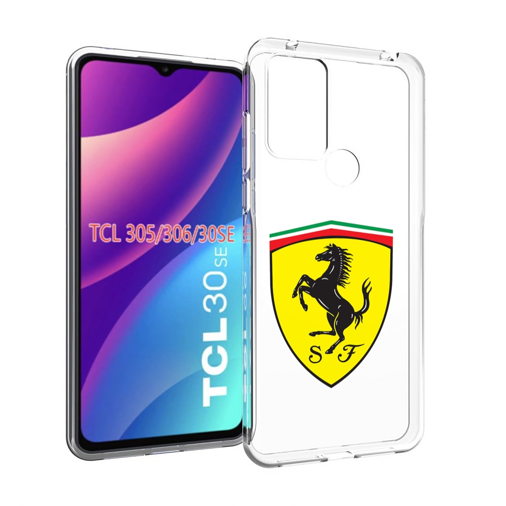 

Чехол MyPads Ferrari-3 мужской для TCL 30SE/305/306/30E, Tocco
