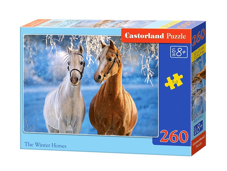 

Castorland Лошади зимой, 260 деталей