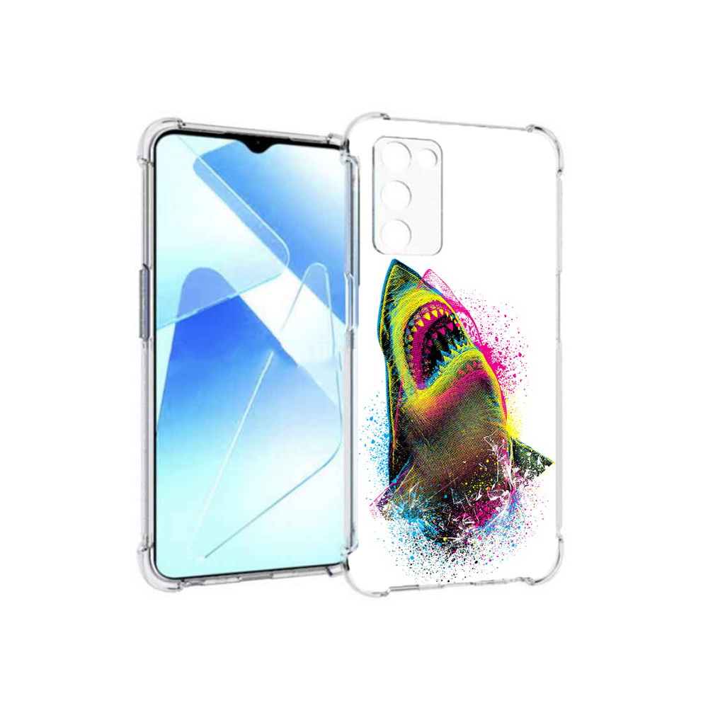 

Чехол MyPads Tocco для Infinix Zero X Pro челюсти-2, Прозрачный, Tocco