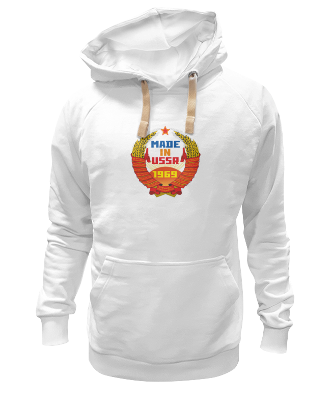 

Худи унисекс Printio Ссср 1969 белое 3XL, Белый, Ссср 1969