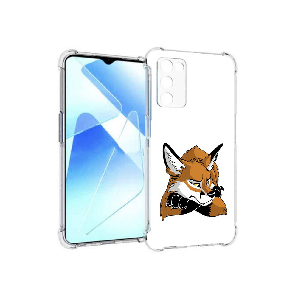 

Чехол MyPads Tocco для Infinix Zero X Pro фокс, Прозрачный, Tocco