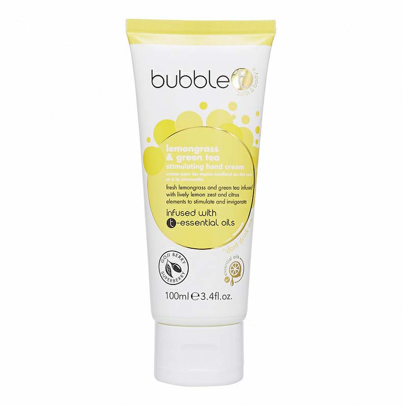 

Крем для рук Bubble T Lemongrass & Green Tea Лемонграсс и зеленый чай питательный 100 мл