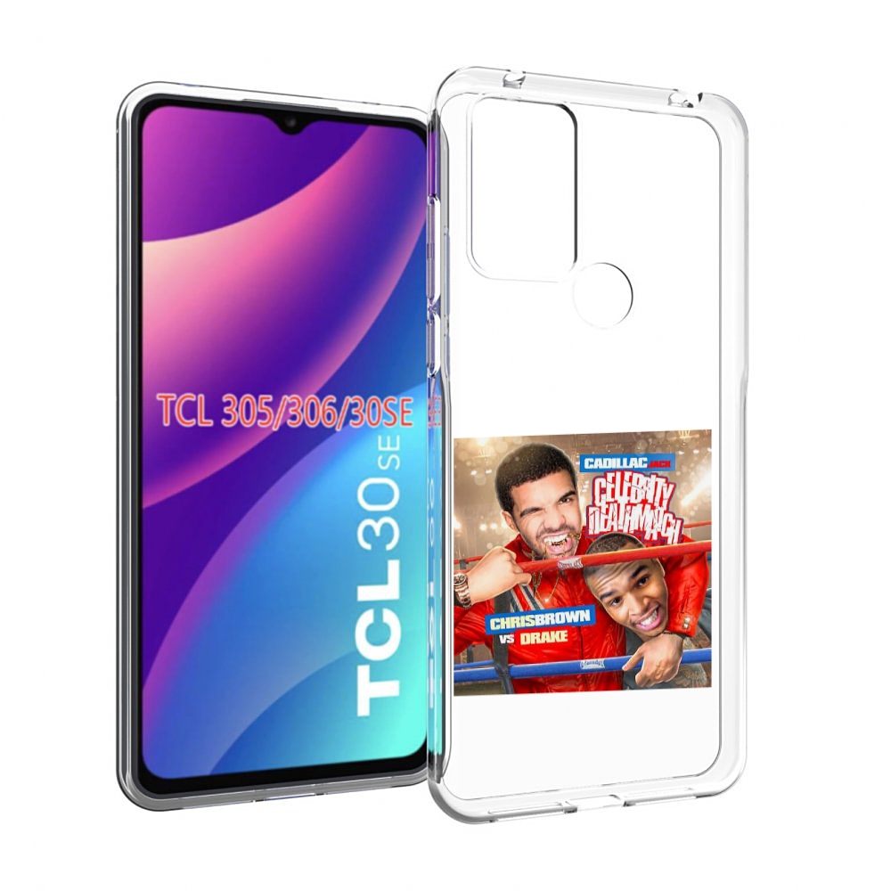 

Чехол MyPads Drake & Chris Brown - Celebrity Deathmatch для TCL 30SE / TCL 305 / TCL 30..., Tocco