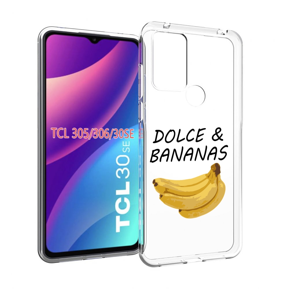 

Чехол MyPads Dolce Дольче банан для TCL 30SE/305/306/30E, Tocco