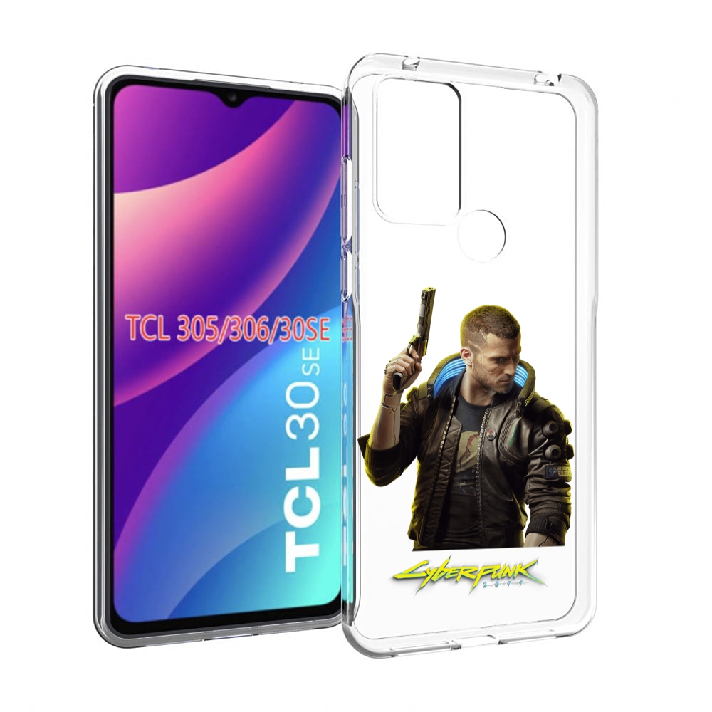 

Чехол MyPads Cyberpunk-2077 для TCL 30SE/305/306/30E, Tocco