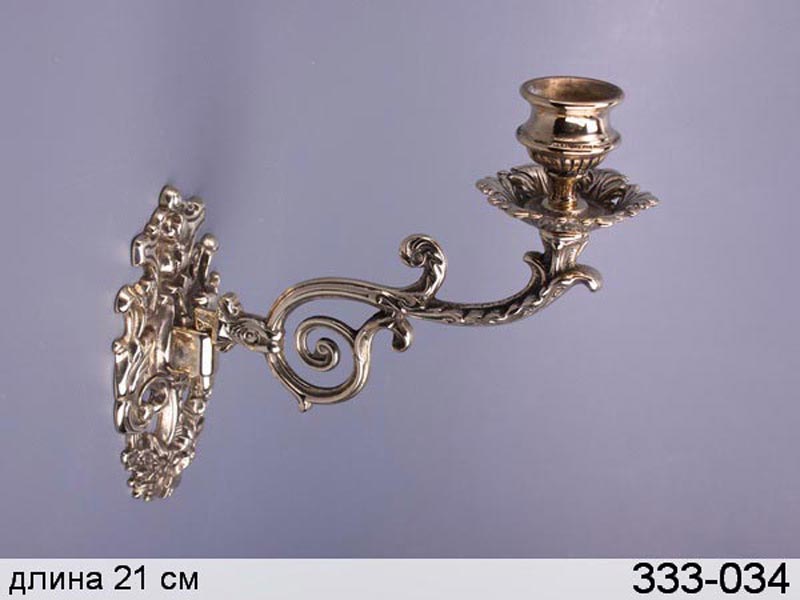 

Подсвечник Настенный Барокко Длина 28 см., 33863