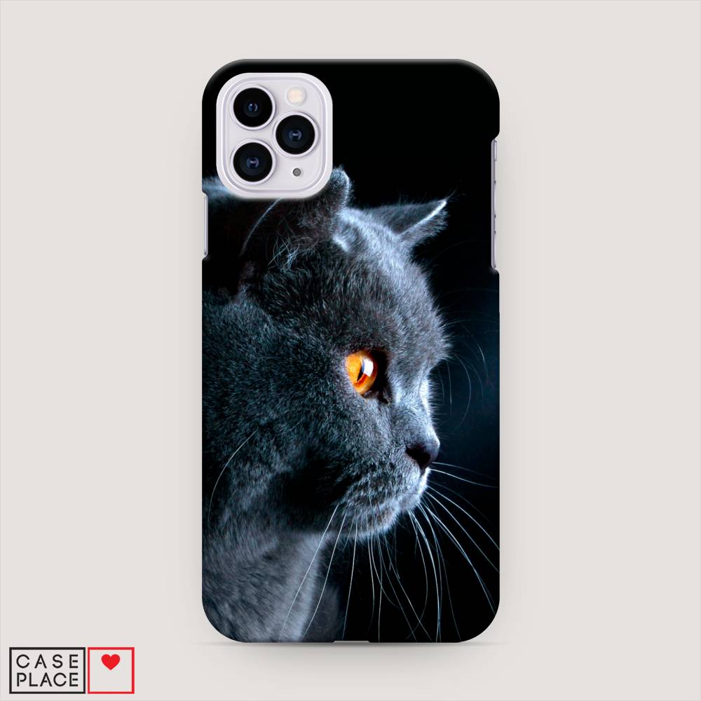 

Пластиковый чехол "Благородный кот британец" на Apple iPhone 11 Pro Max, 12220-1