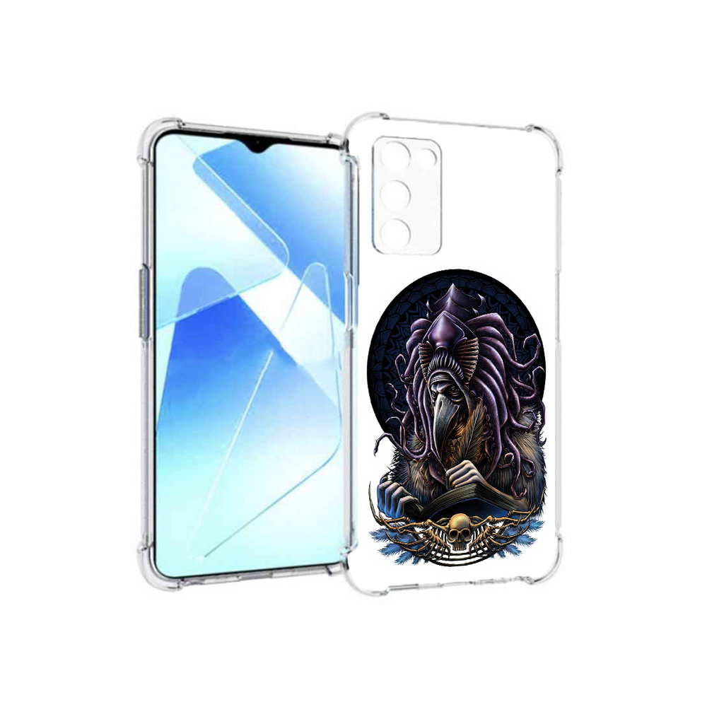 Чехол MyPads Tocco для Infinix Zero X Pro умный ворон