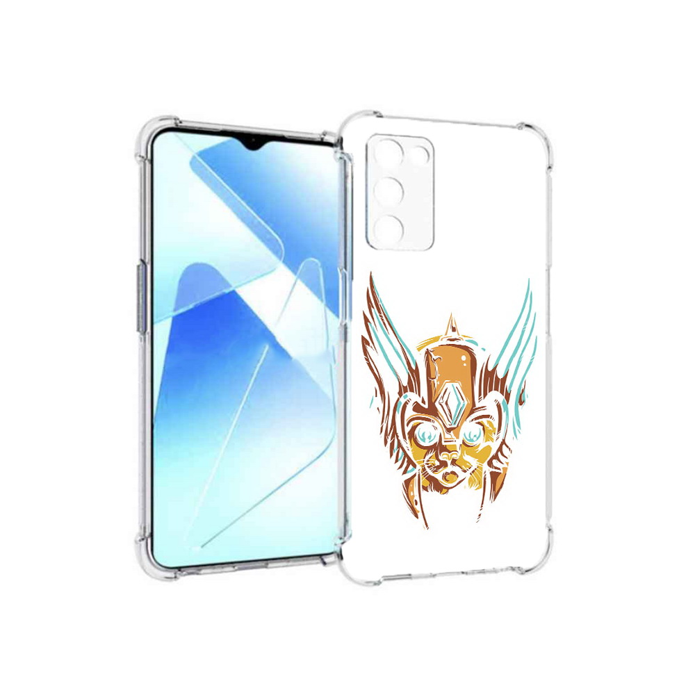 

Чехол MyPads Tocco для Infinix Zero X Pro тор абстракция, Прозрачный, Tocco