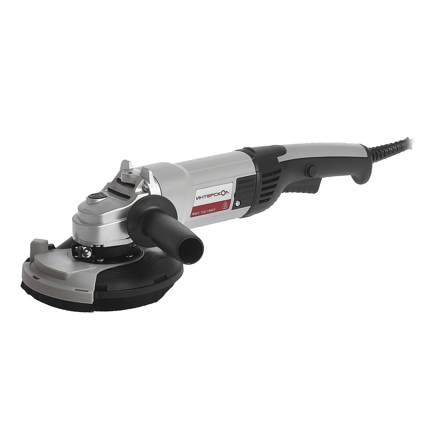 Болгарка Интерскол МШУ-1251400Э 3801000 с быстрозажимной гайкой М14 3801000-г 948000₽