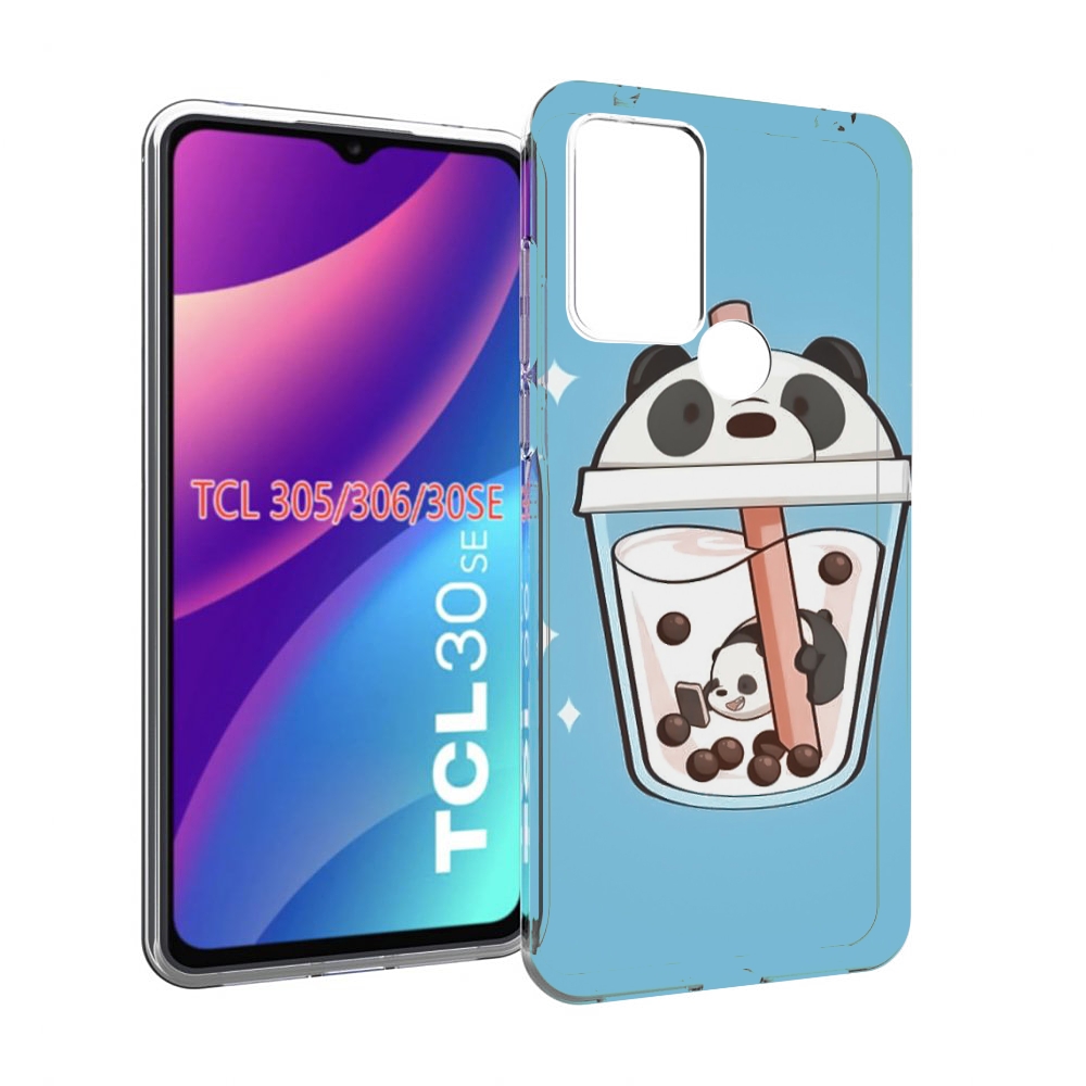 

Чехол MyPads Bubble tea для TCL 30SE/305/306/30E, Tocco