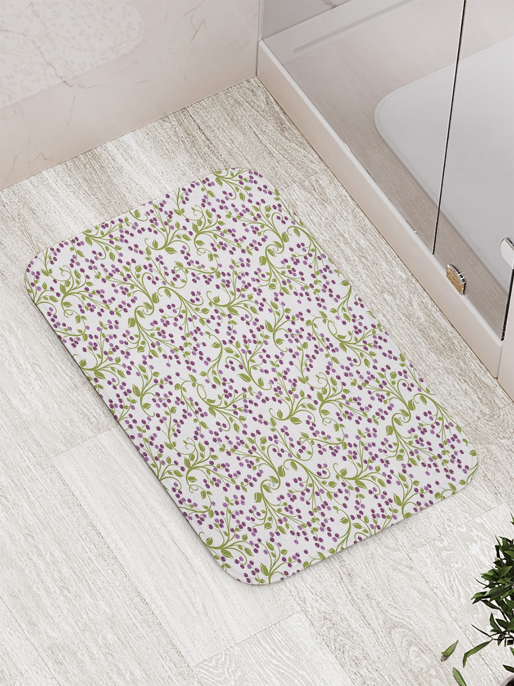 

Коврик противоскользящий для ванной, сауны, бассейна, 77х52 см bath_64059 JoyArty