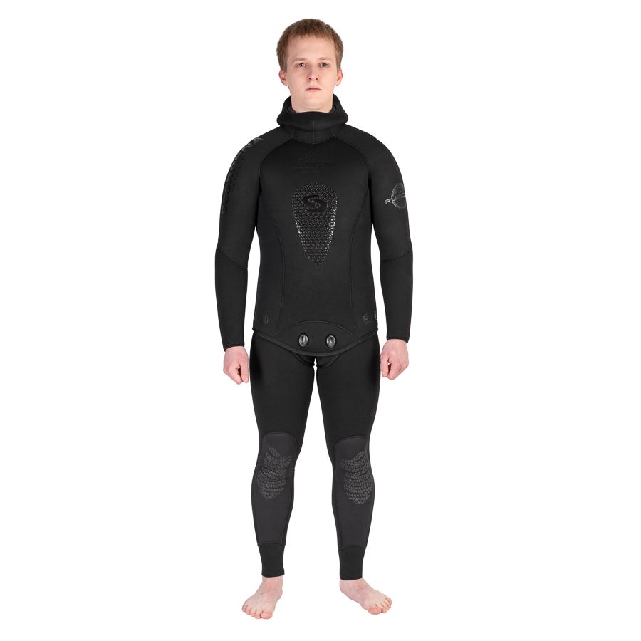 

Гидрокостюм Scorpena AllBlack - 7 мм S, Черный, Allback