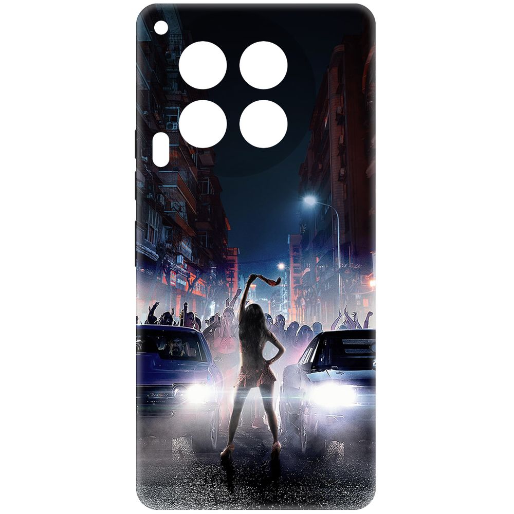 

Чехол-накладка Krutoff Soft Case Форсаж. Стритрейсинг для TECNO Camon 30 5G черный