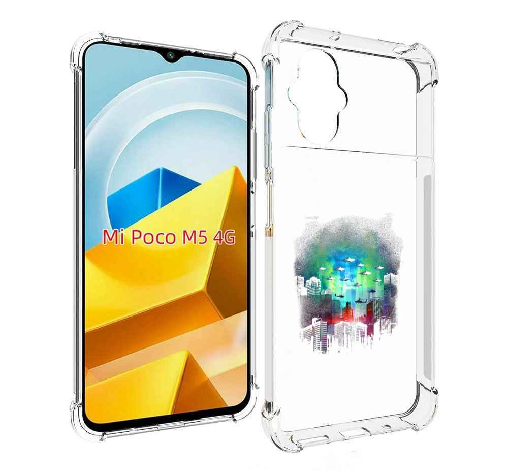 

Чехол MyPads Tocco для Xiaomi M5 город в свечении, Прозрачный, Tocco