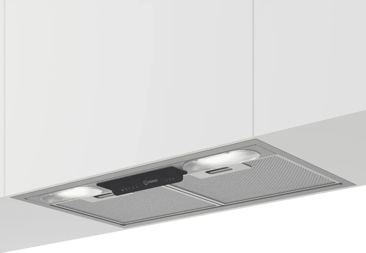 

Вытяжка встраиваемая Indesit INAE52FLSX серебристый, INAE52FLSX