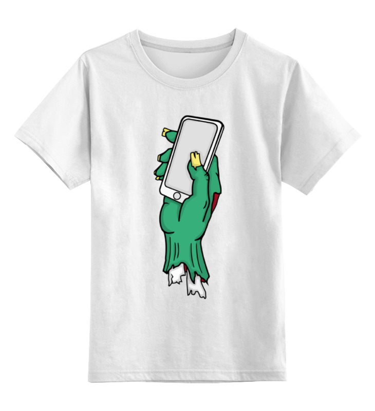 

Детская футболка классическая Printio Рука зомби, р. 152, Белый, 0000000710568