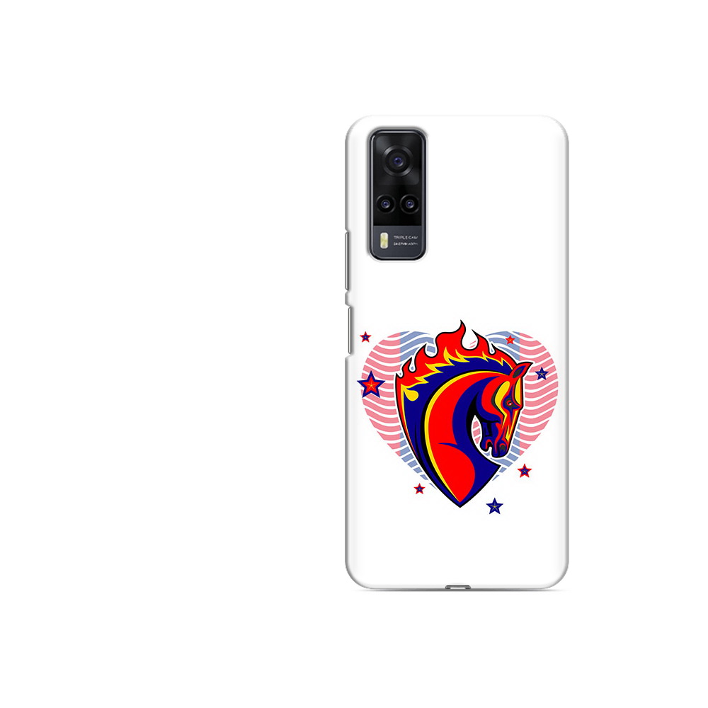 

Чехол MyPads Tocco для Vivo Y31 ФК ЦСЛ Лошадь (PT157735.439.180), Прозрачный, Tocco