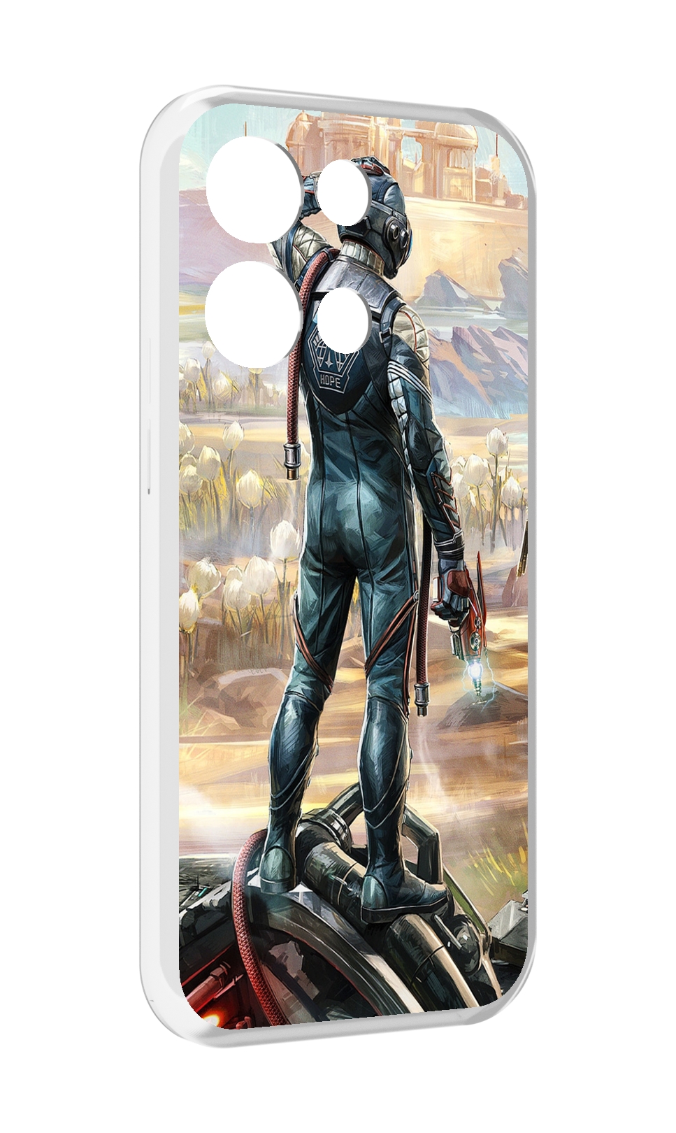 

Чехол MyPads the-outer-worlds для OPPO Reno8 Pro, Прозрачный, Tocco