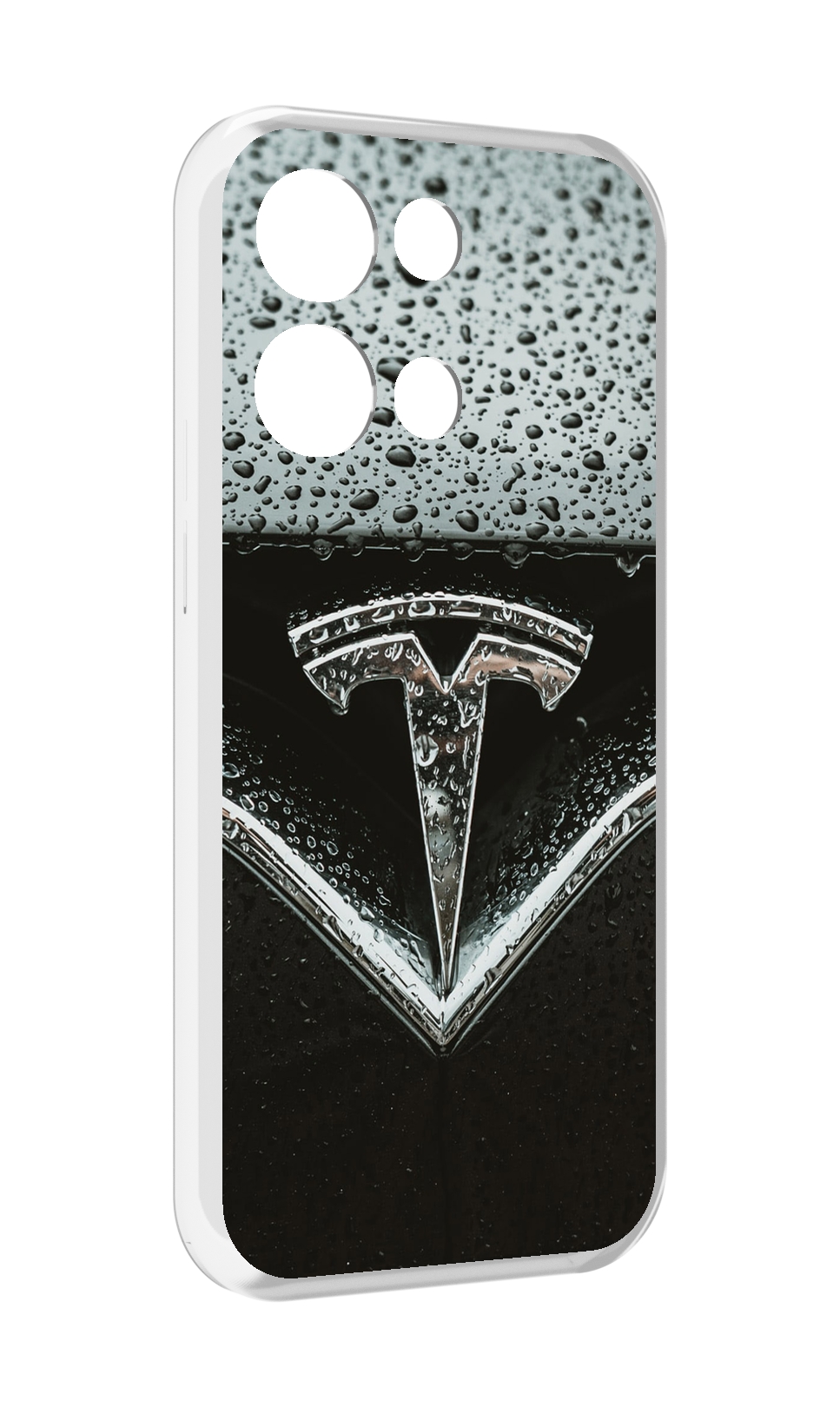

Чехол MyPads tesla тесла 1 для OPPO Reno8 Pro, Прозрачный, Tocco
