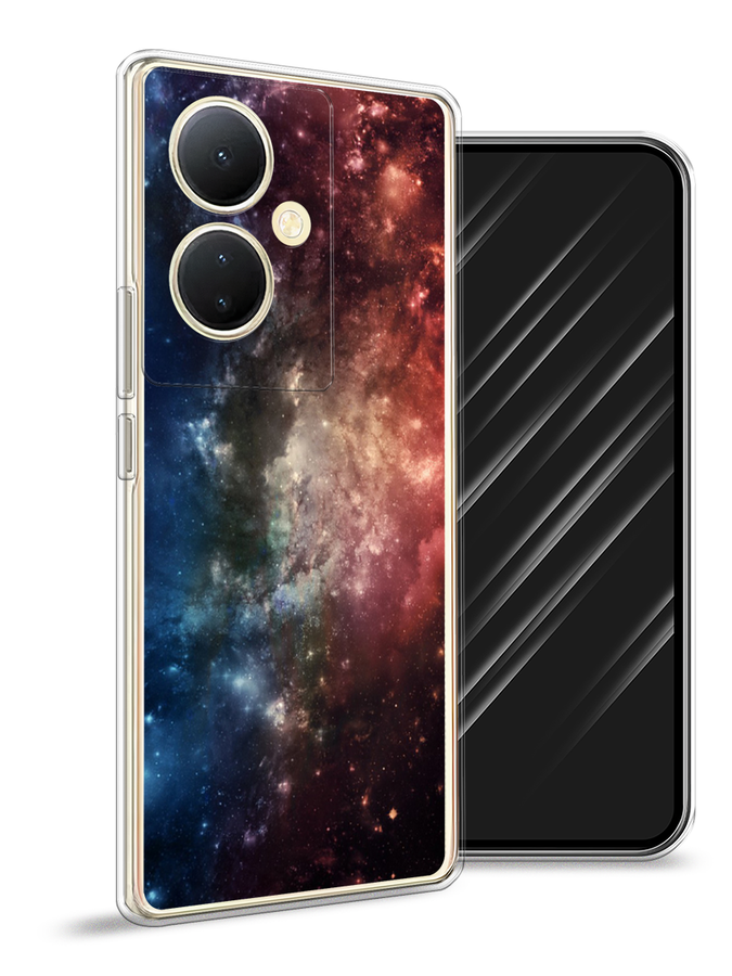 

Чехол Awog на Vivo Y78 5G (global)/V29 Lite, Синий;бежевый;красный, 268850-4