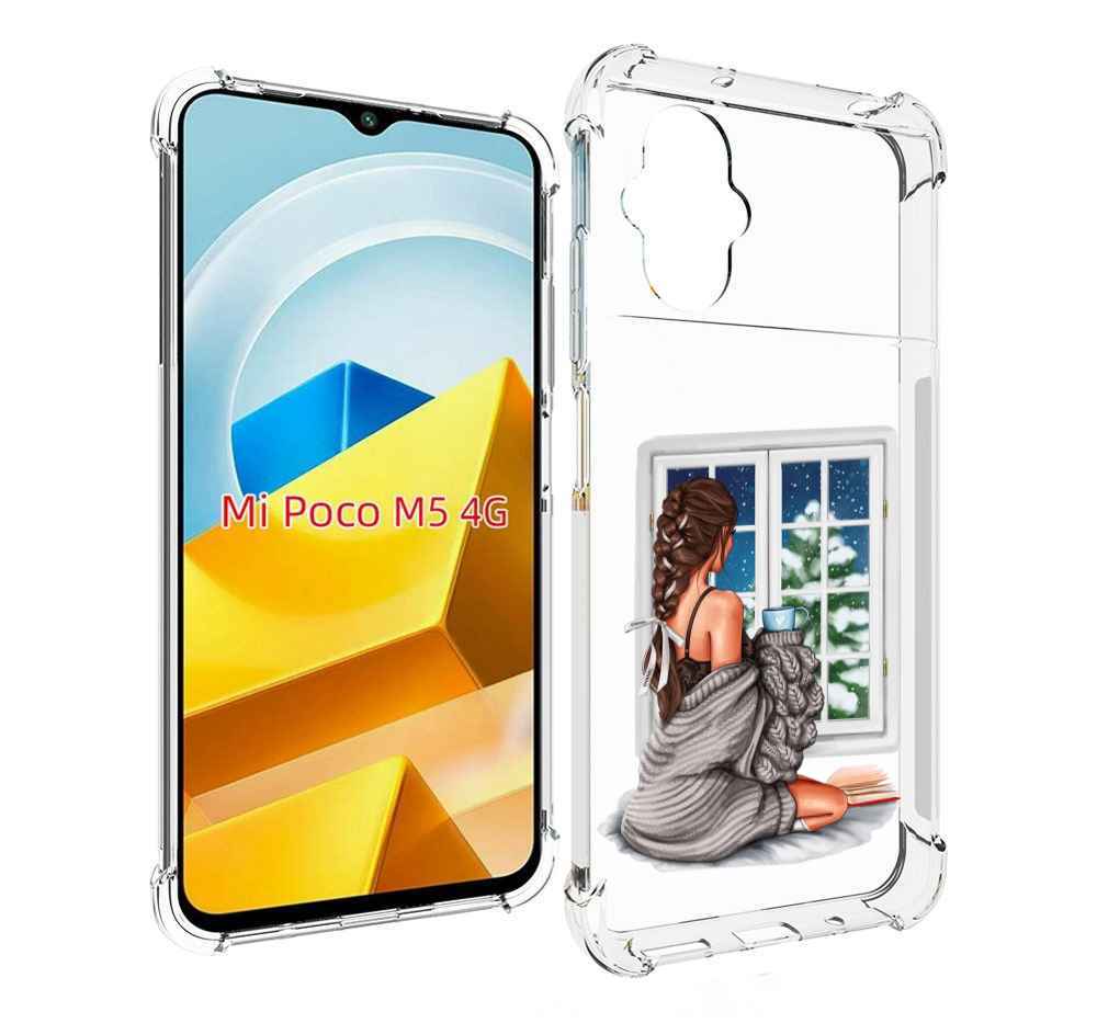 

Чехол MyPads Tocco для Xiaomi M5 уютное-зимнее-окно женский, Прозрачный, Tocco