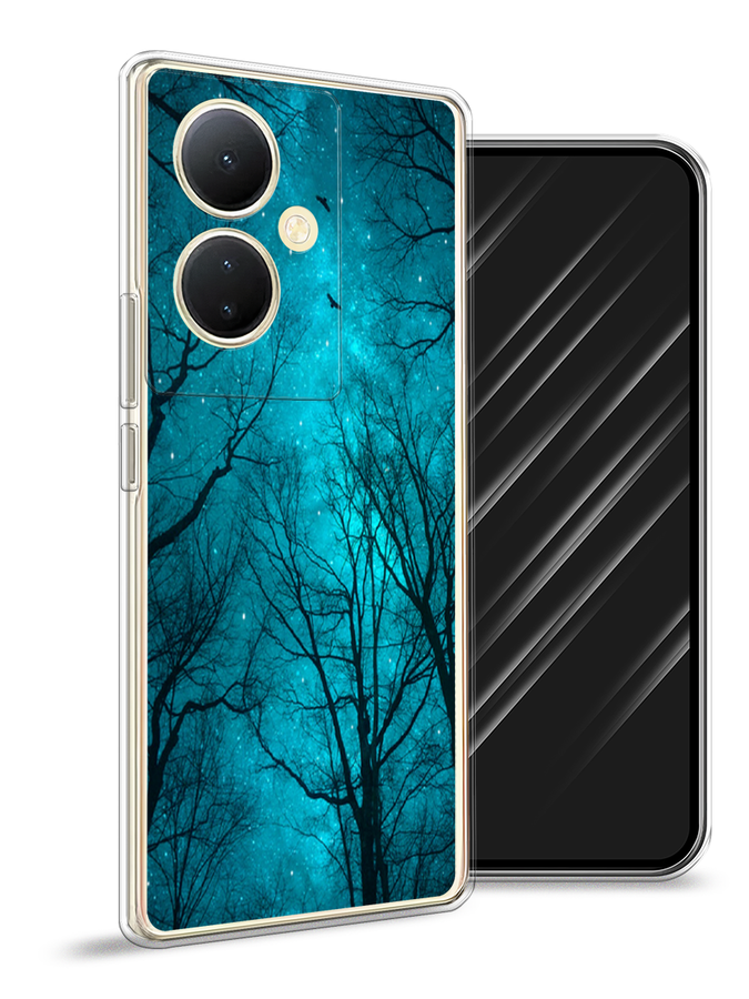 

Чехол Awog на Vivo Y78 5G (global)/V29 Lite, Черный;бирюзовый, 268850-4