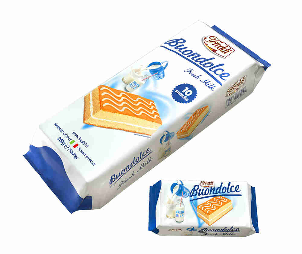 

Пирожное Окей бисквитное с молочным кремом 250 г