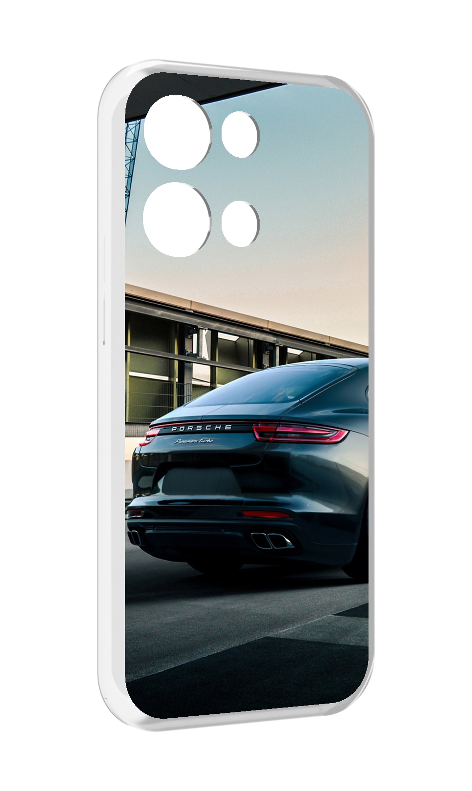 

Чехол MyPads porsche порш 4 для OPPO Reno8 Pro, Прозрачный, Tocco