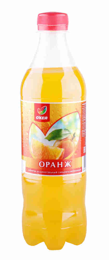 

Газированный напиток Окей Оранж 0,5 л