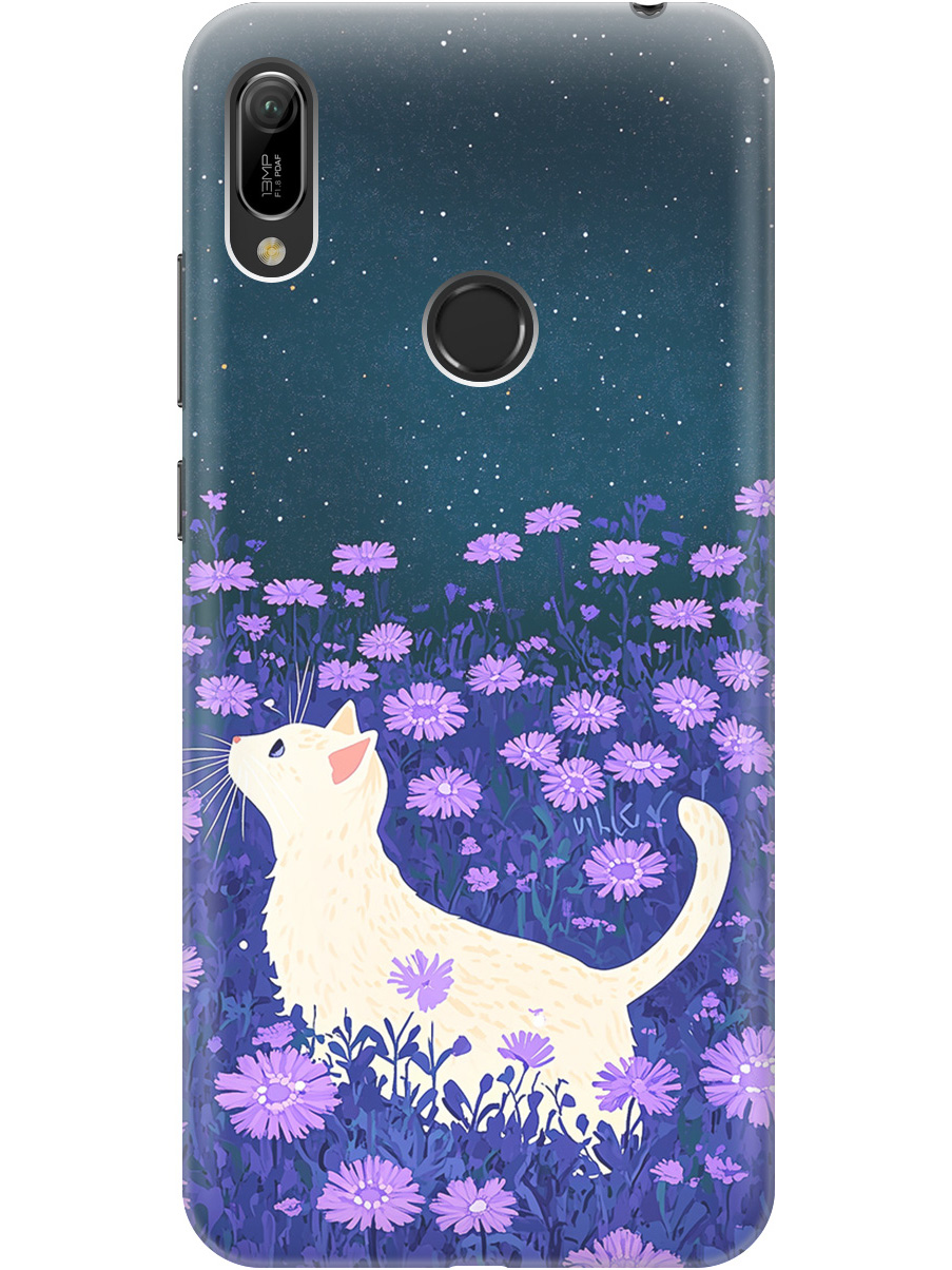 

Чехол на Honor 8A / 8A Pro / Huawei Y6 (2019) / Y6 Prime (2019) 857232, Черный;белый;фиолетовый, 720668312