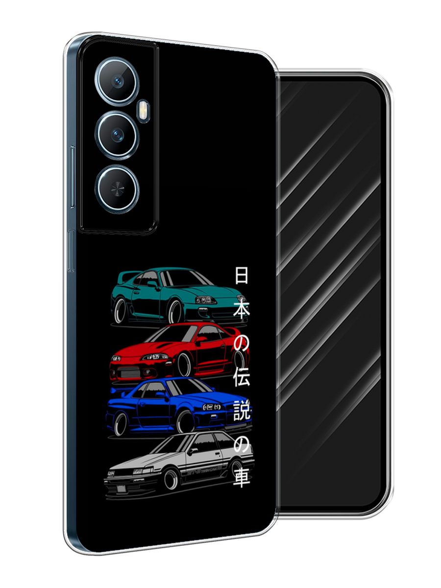 

Чехол Awog на Realme C65 "JDM Legend cars", Зеленый;красный;синий, 2516750-1