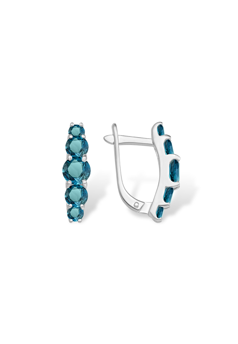 

Серьги из серебра с топазом Kari Jewelry 12200110116-503, 12200110116-503