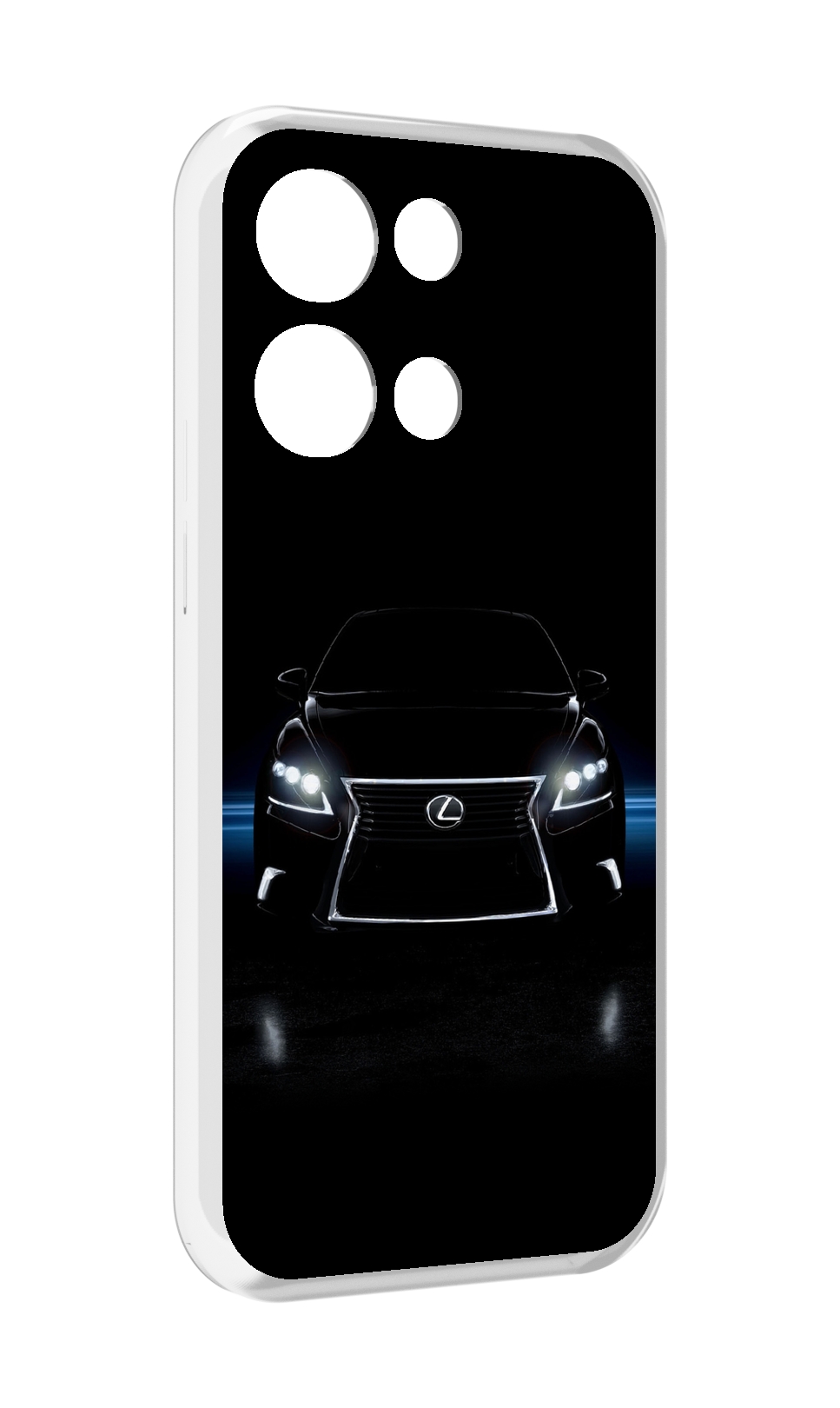

Чехол MyPads lexus лексус 1 мужской для OPPO Reno8 Pro, Прозрачный, Tocco