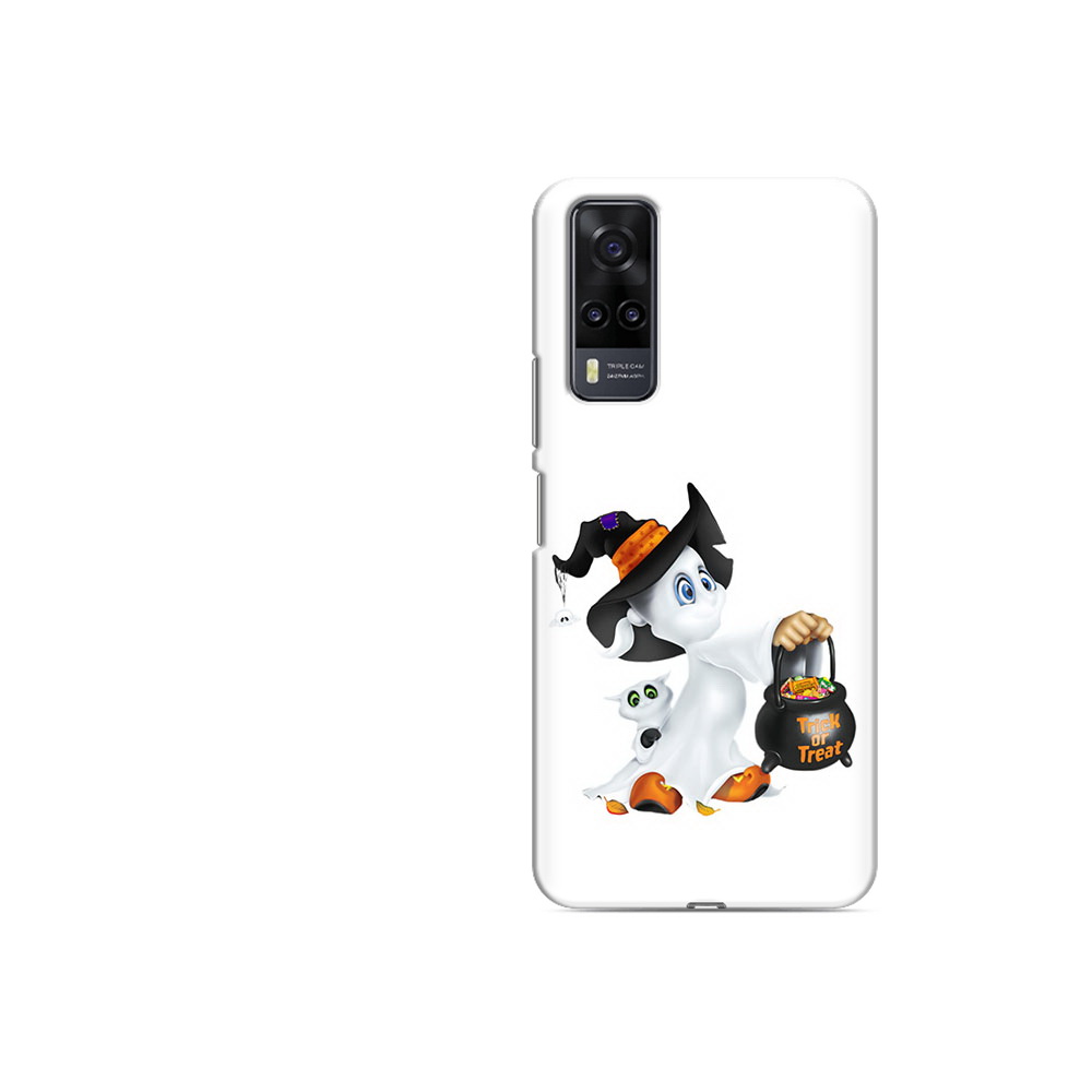 

Чехол MyPads Tocco для Vivo Y31 Маленький призрак (PT157735.439.113), Прозрачный, Tocco