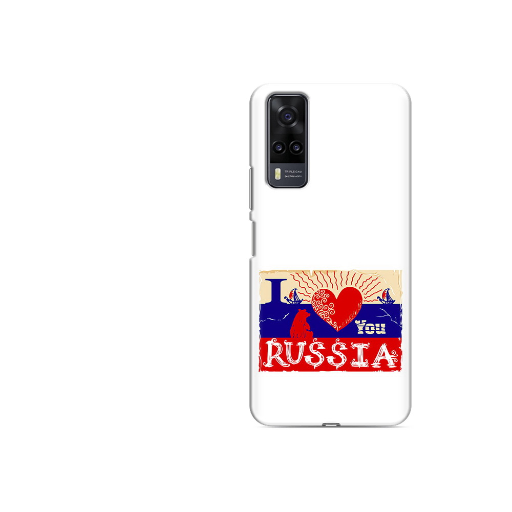 

Чехол MyPads Tocco для Vivo Y31 Люблю Россию (PT157735.439.112), Прозрачный, Tocco