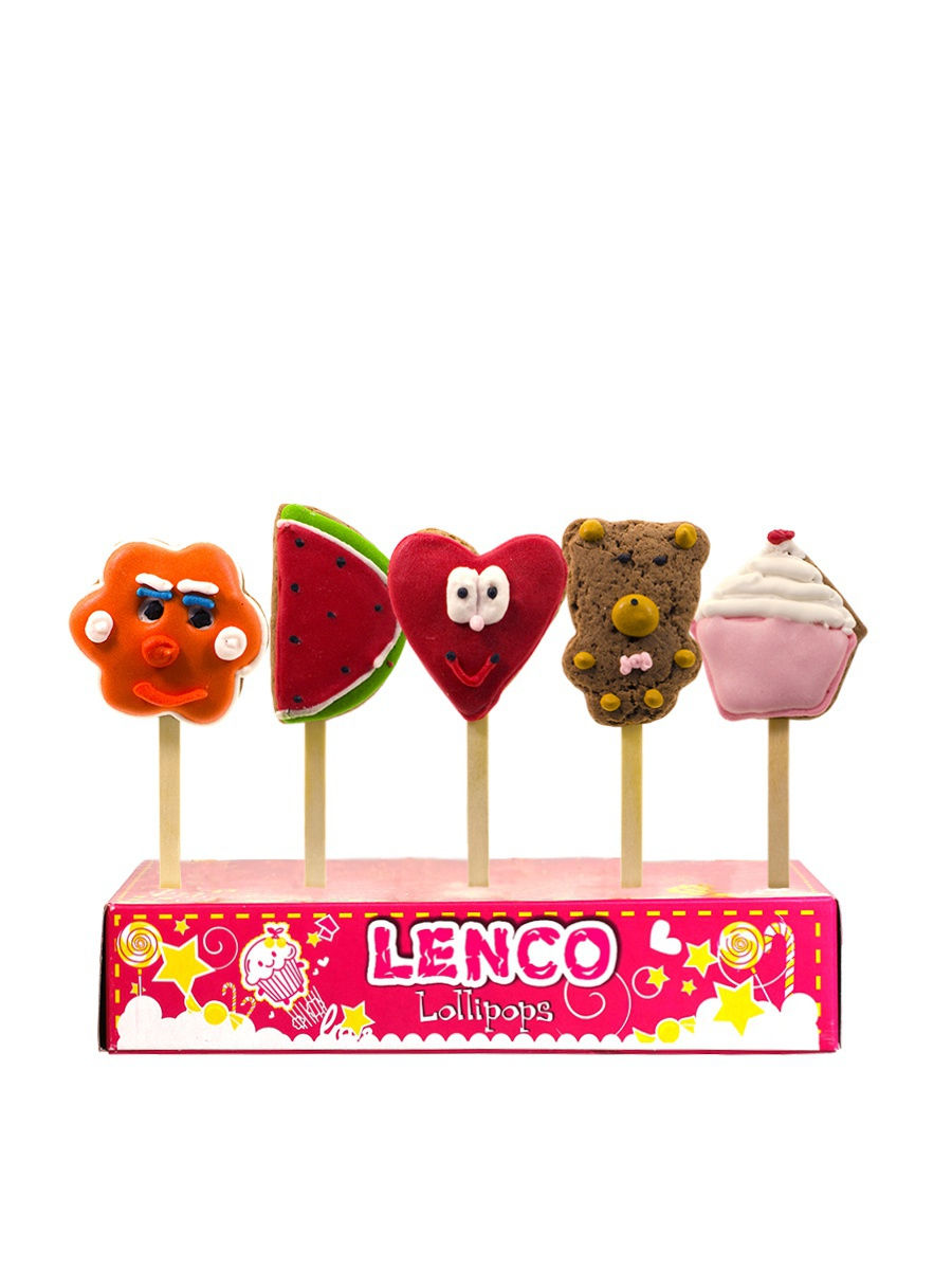 

Печенье Lenco Лапка мини на палочке 15 г
