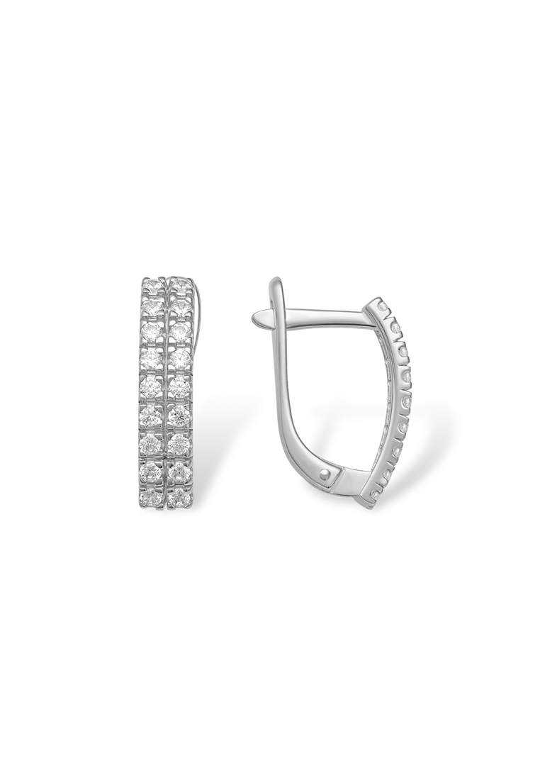 

Серьги из серебра с фианитом Kari Jewelry 12100110271-501, 12100110271-501