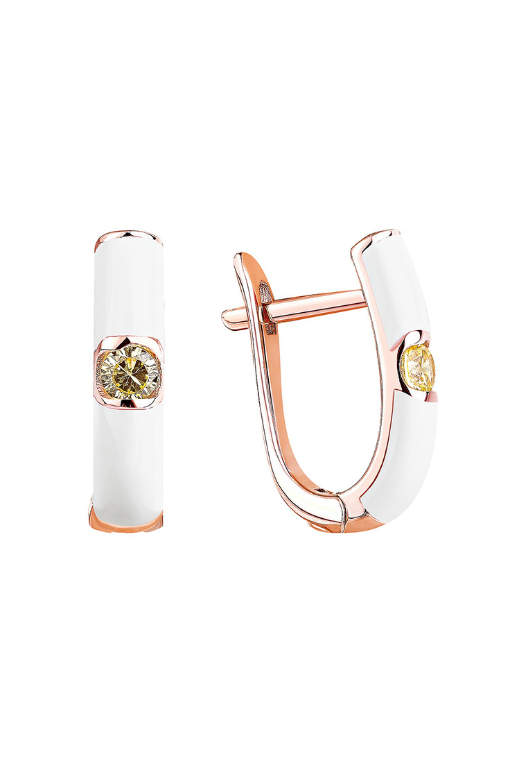 

Серьги из серебра с фианитом/эмалью Kari Jewelry СЛ-5458-ЭПК, СЛ-5458-ЭПК