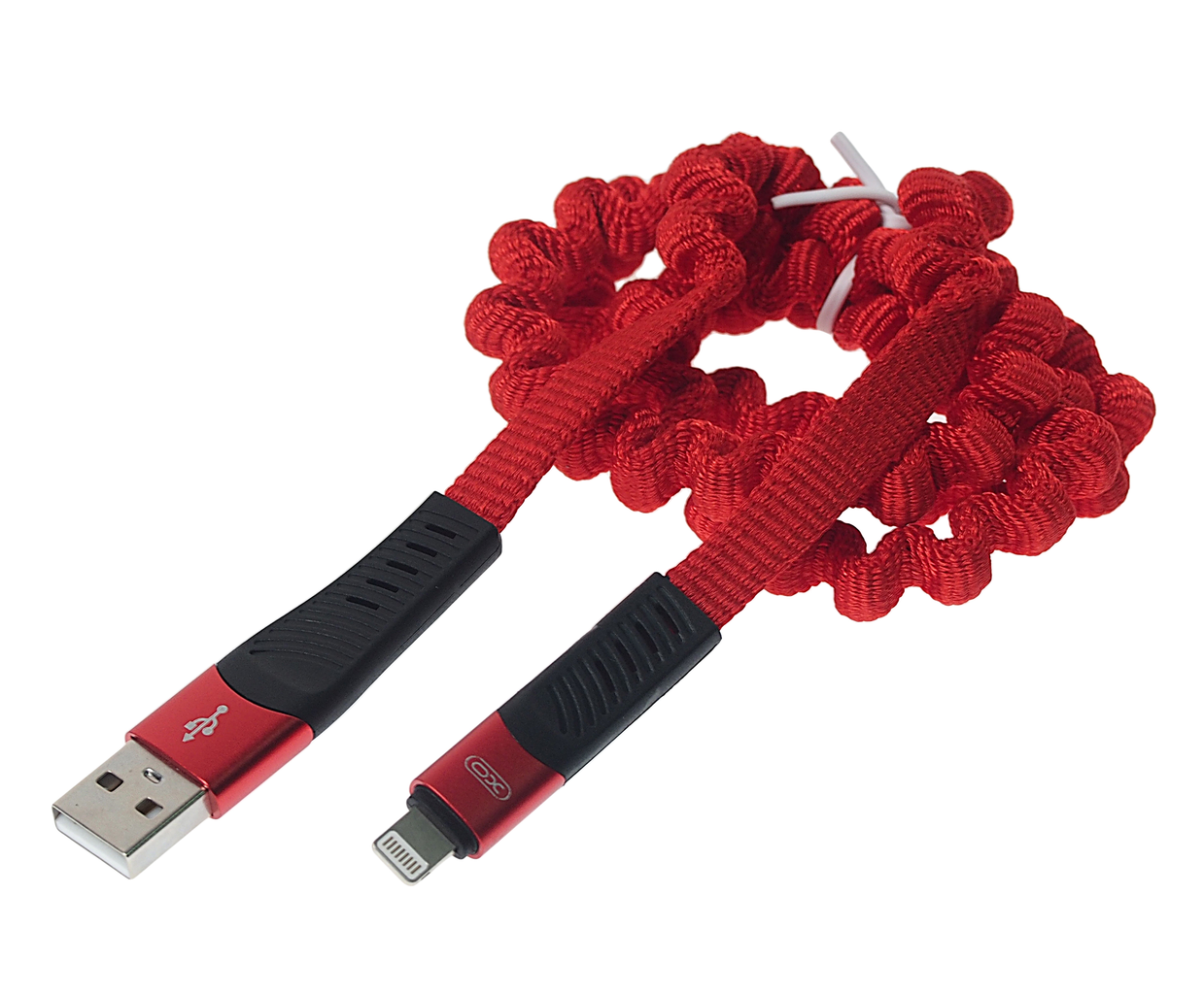 Кабель XO NB127 Red USB - Lightning, 1,2 м, красный