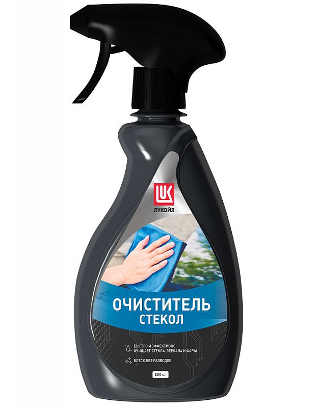 фото Очиститель стёкол lukoil (триггер 0,5 л); 470гр