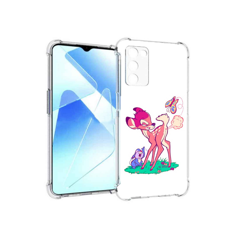 

Чехол MyPads Tocco для Infinix Zero X Pro смешной олененок, Прозрачный, Tocco